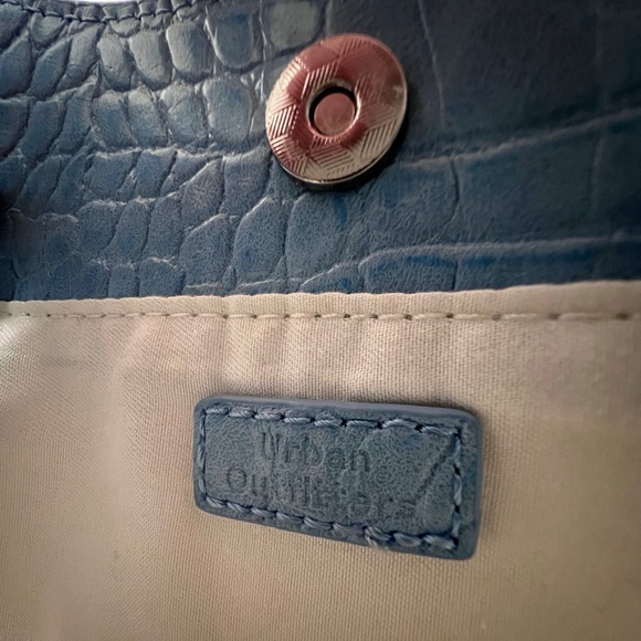 Urban Outfitters Light Blue Faux Croc Small Handbag- - Picture 8 of 9